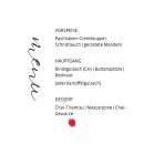 11 Menu 26. November