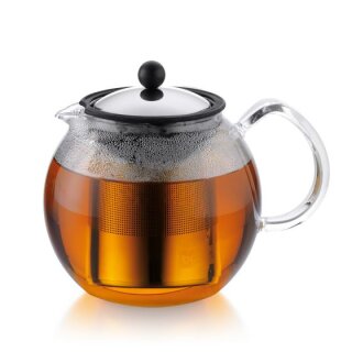 Teekanne Assam 1.5l Glasgriff